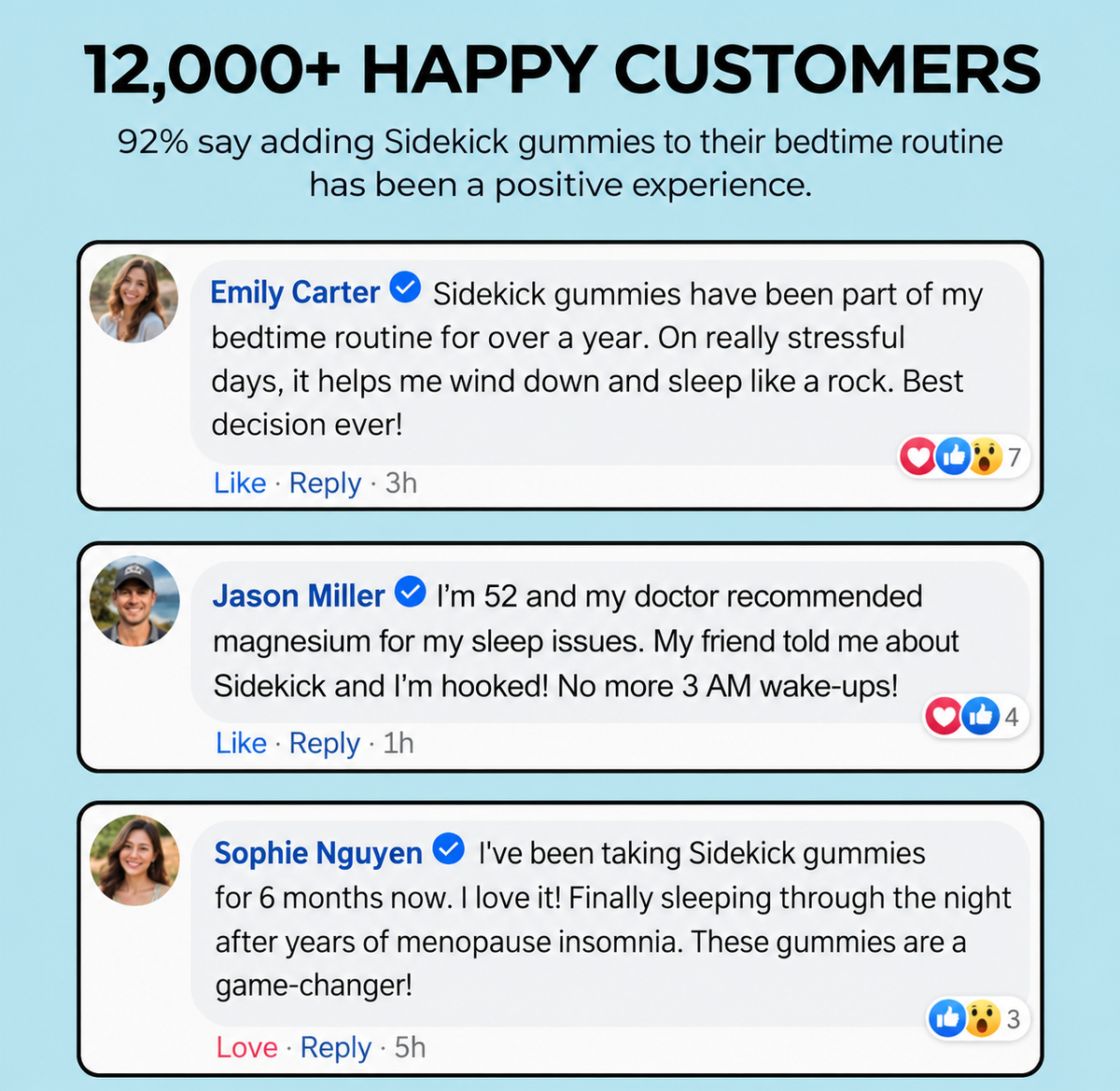 Sidekick Magnesium Bisglycinate Gummies