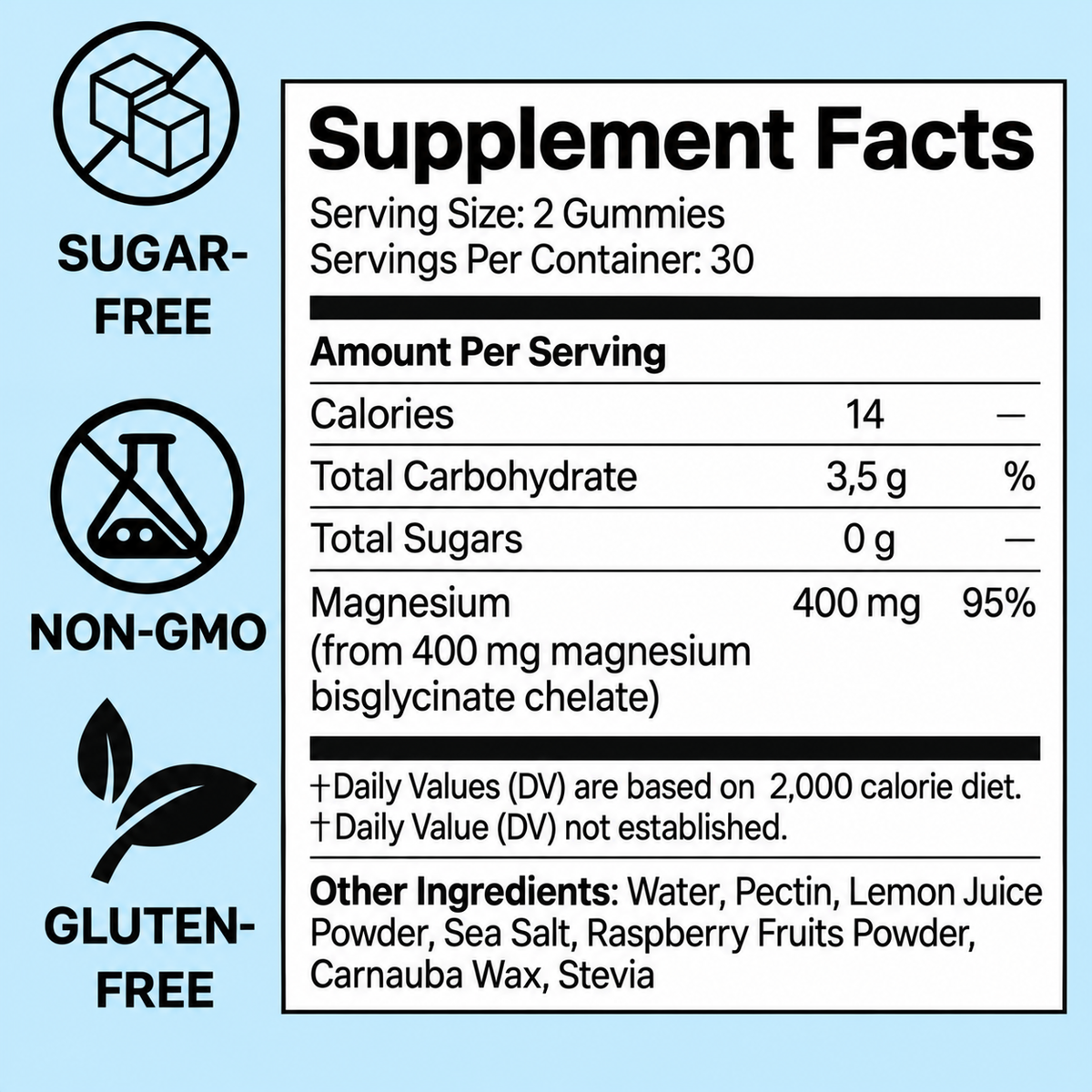Sidekick Magnesium Bisglycinate Gummies